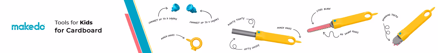 Makedo: STEM Toys for K-12 Schools and Home Education