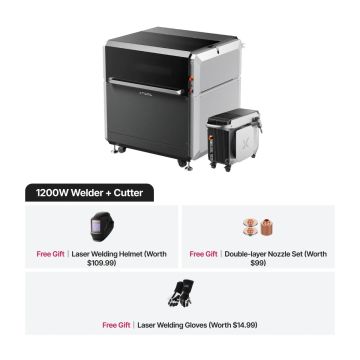 xTool MetalFab Laser Welder and CNC Cutter 1200W