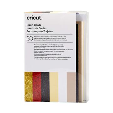 Cricut Insert Cards Glitz and Glam Sampler R40 - Glitz and Glam 30Ct Box