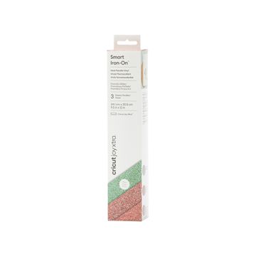 Cricut Joy Xtra Prismatic Glitter Smart Iron-On Sea Sparkle Sampler -  3Ct Box
