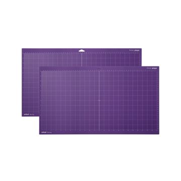 Cricut Strong Grip Performance Machine Mat - Purple 2Ct Box