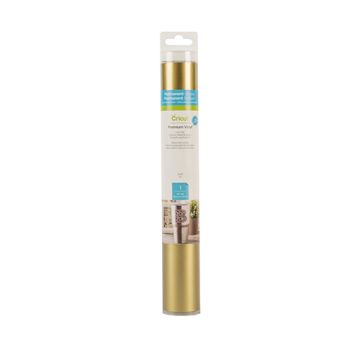 Cricut Premium Vinyl Permanent, Gold - Gold 1Ct Box