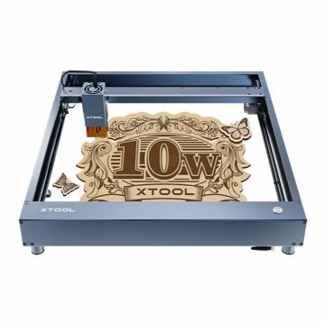xTool D1 Pro : Higher Accuracy Diode DIY Laser Engraving & Cutting Machine - Metal Grey - 10W