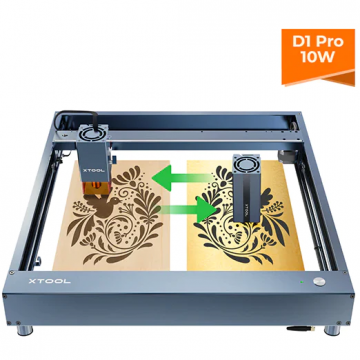 xTool D1 Pro 10W 2-in-1 kit (10W+1064nm infrared laser module)