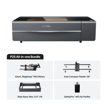 xTool P2S All-in-one Bundle - Grey