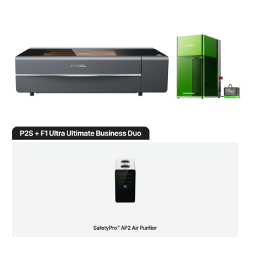 xTool P2S + F1 Ultra Ultimate Business Duo Bundle - Grey