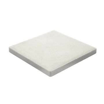 12PK Streak Plates - For Testing Rocks & Specimens - Off-White Unglazed Porcelain - Great for Science Classrooms - Class Pack - Eisco Labs