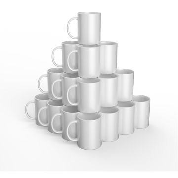 Cricut Ceramic Mug Blank, White - 15 oz/425 ml (36 ct)