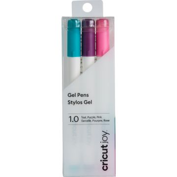 Cricut Joy Gel Pens - Sampler 1.0mm 3Ct Box Teal, Purple, Pink