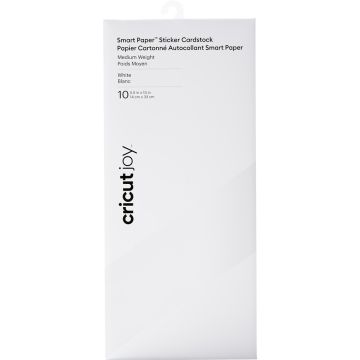 Cricut Joy Smart Paper Sticker Cardstock - White