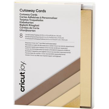 Cricut Joy Cut Away Card - Neutrals