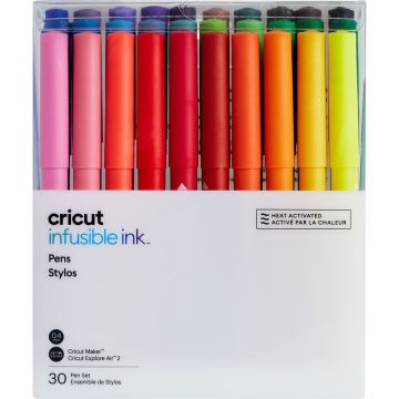 Cricut Infusible Ink Pen Set - Multi 0.4 30Ct Box
