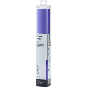 Cricut Smart Vinyl – Removable (3 ft)  - Purple