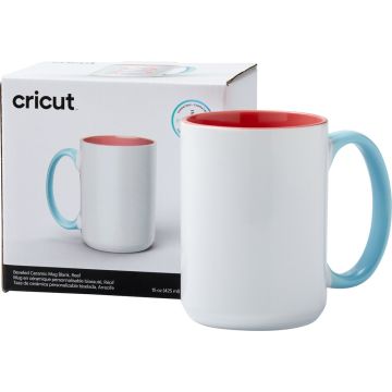 Cricut Beveled Ceramic Mug Blank - Reef