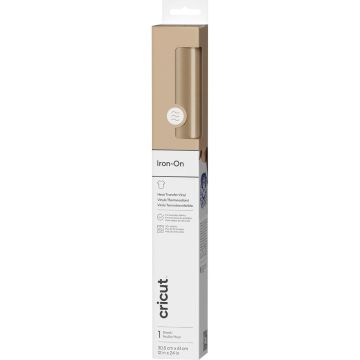 Cricut Iron-On - Gold 1Ct Box