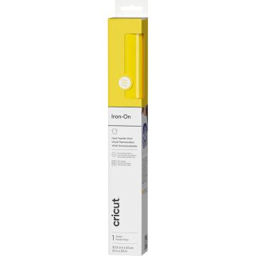 Cricut Iron-On - Yellow 1Ct Box