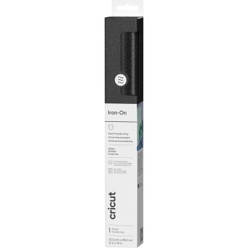 Cricut Glitter Iron-On - Black