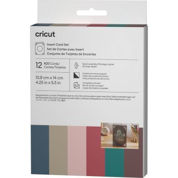 Cricut Joy Insert Cards Cardstock NEW RMNTC SMPLR A2 - Multi