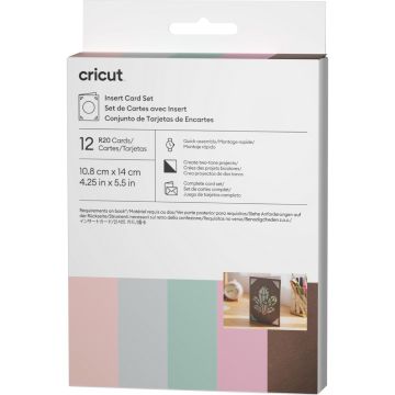 Cricut Joy Insert Cards Cardstock MACARONS A2 - Multi