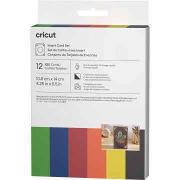 Cricut Joy Insert Cards Cardstock FNGRPNT SMPLR A2 - Multi