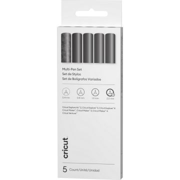 Cricut Multi Color Pen Set - Black
