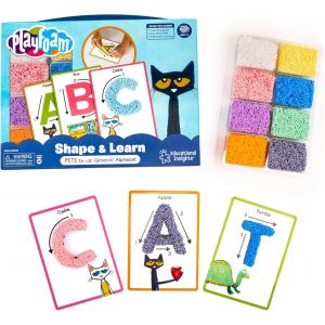 Playfoam Shape & Learn Pete The Cat Groovin' Alphabet