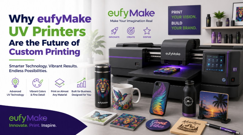 Why EufyMake UV Printers Are the Future of Custom Printing	